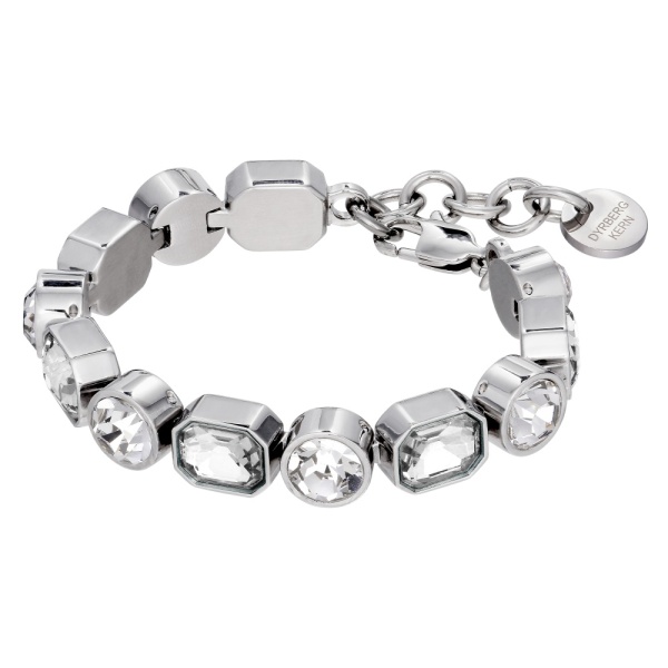 Dyrberg Kern Alaya Silver Bracelet - Crystal